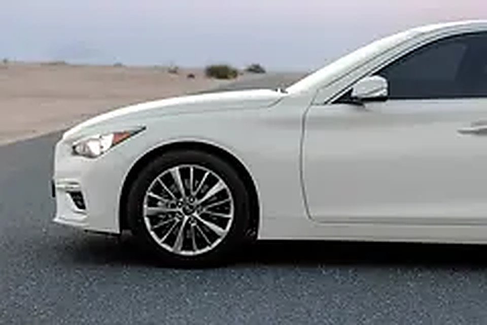 2023 Infiniti Q50 for Rent in Nad Al Sheba 3 photo 3