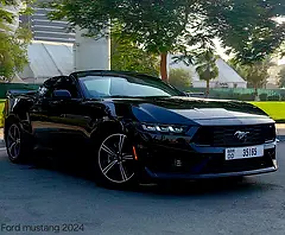 2024 Ford Mustang for Rent in Al Garhoud photo 2