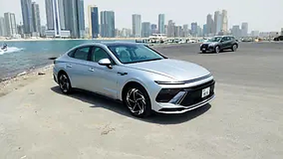 2024 Hyundai Sonata for Rent in Al Mamzar photo 2