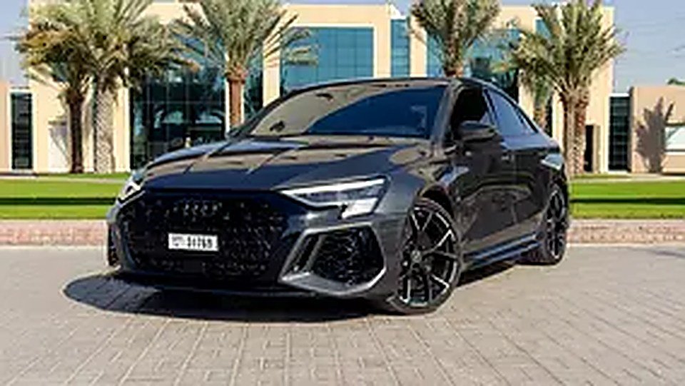 2024 Audi RS3 for Rent in Al Quoz Industrial Area 4 rental in Al Quoz Industrial Area 4, Dubai