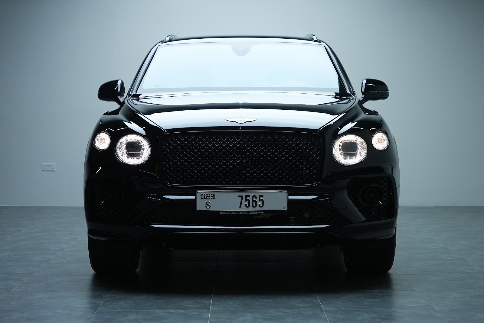 Rent Bentley Bentayga in Dubai (Black) rental in Dubai