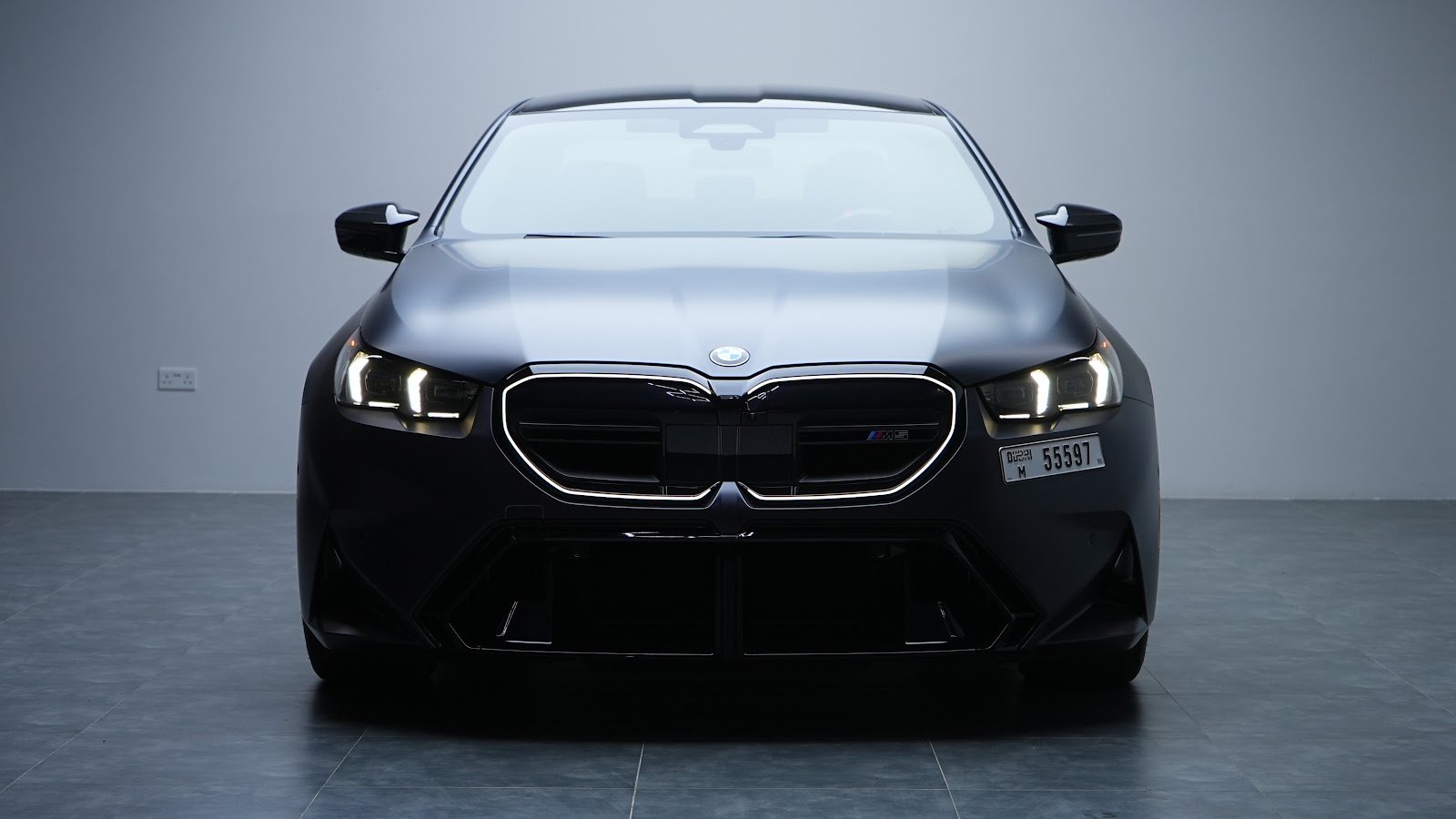 Rent BMW M5 G90 in Dubai (Black Matte) rental in Dubai