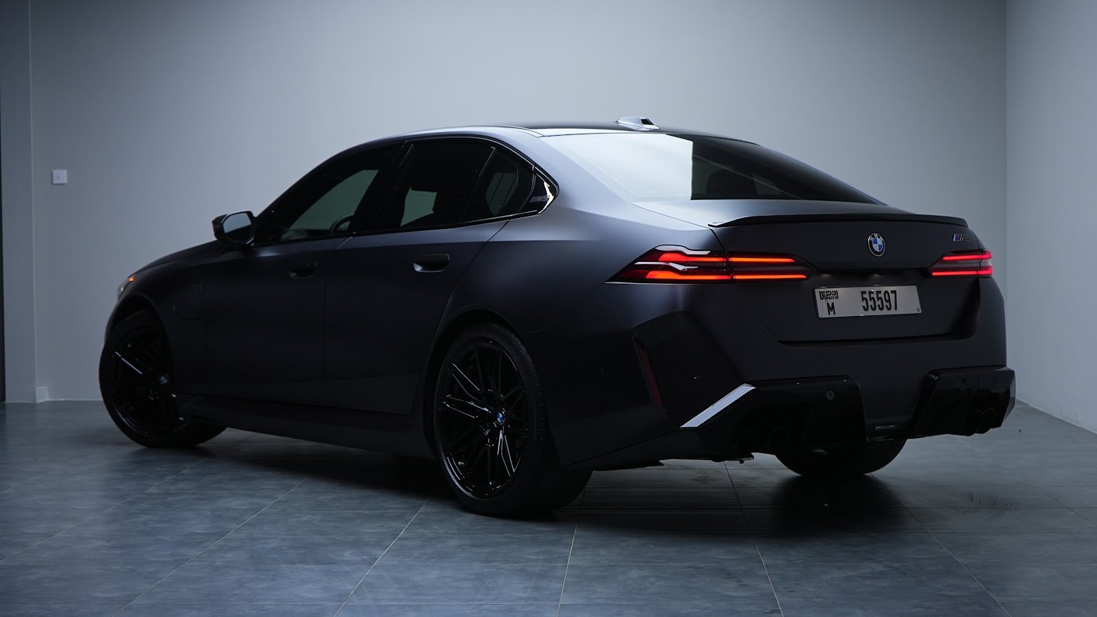 Rent BMW M5 G90 in Dubai (Black Matte) photo 24