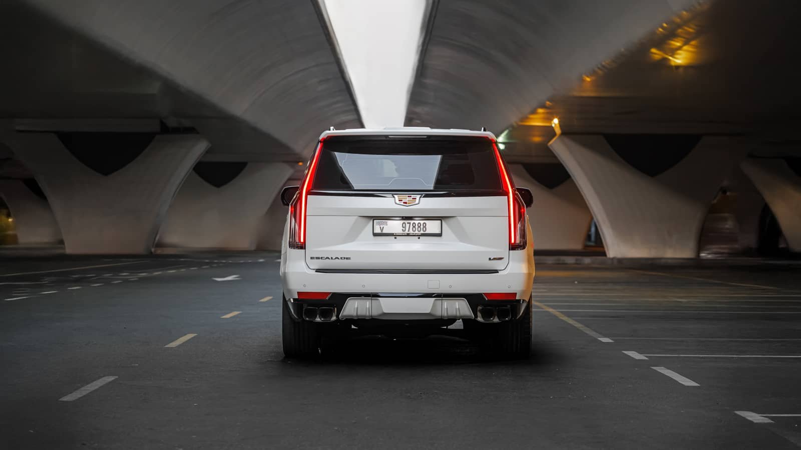 Rent Cadillac Escalade V in Dubai photo 3