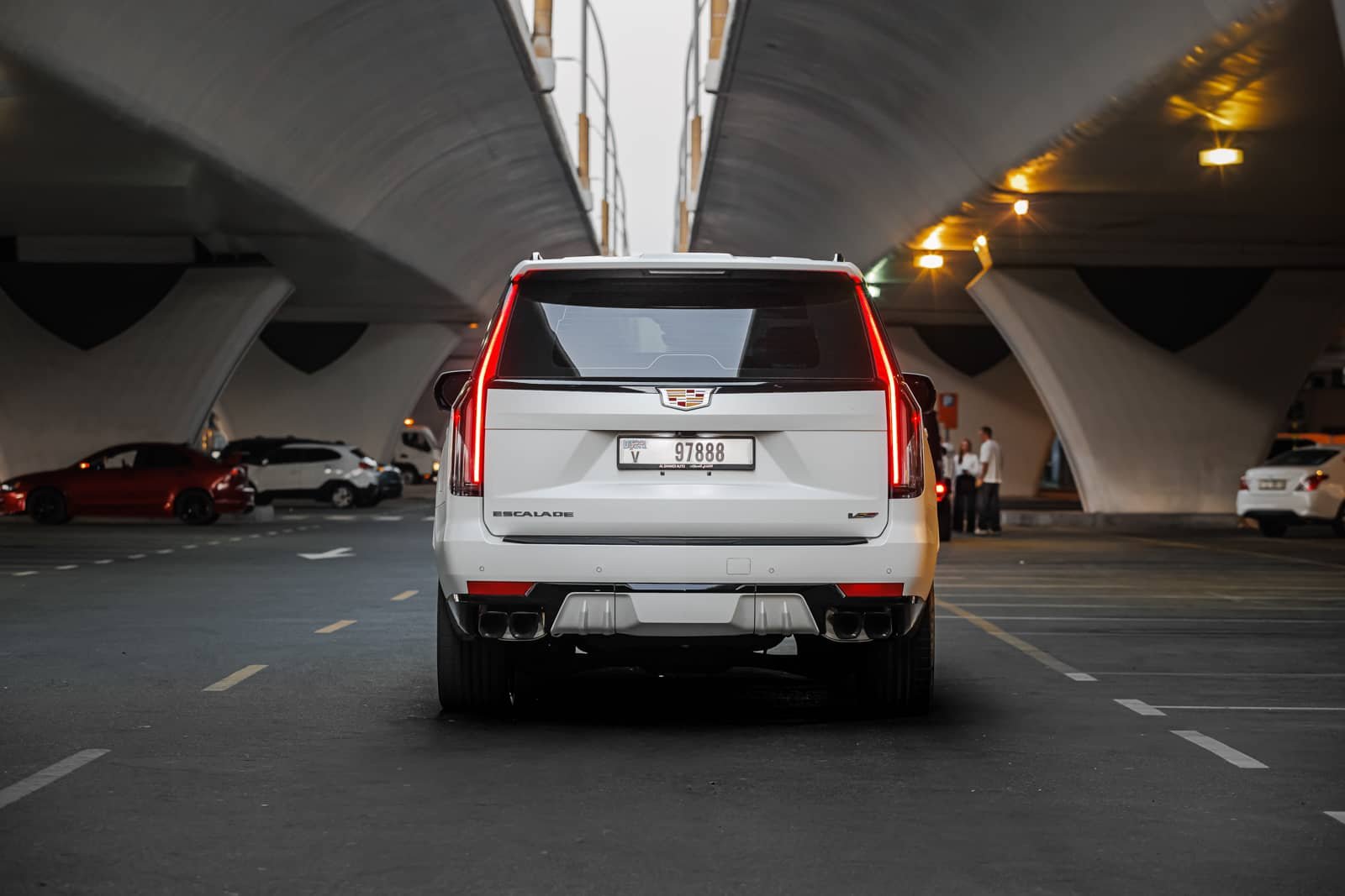 Rent Cadillac Escalade V in Dubai photo 4