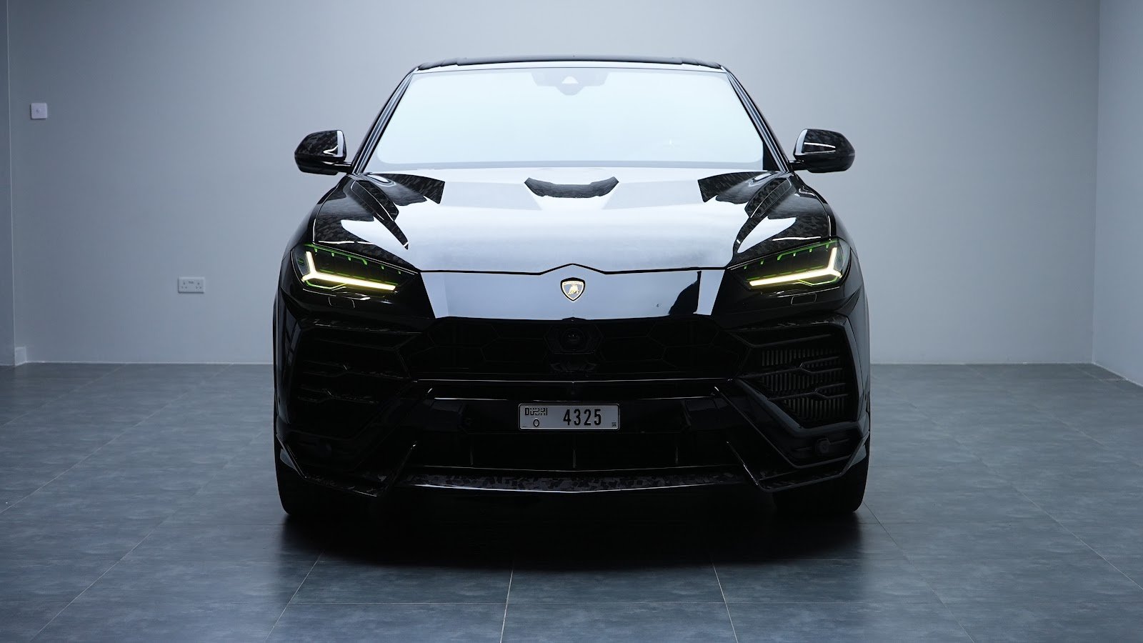 Rent Lamborghini Urus Mansory in Dubai (Black) rental in Dubai