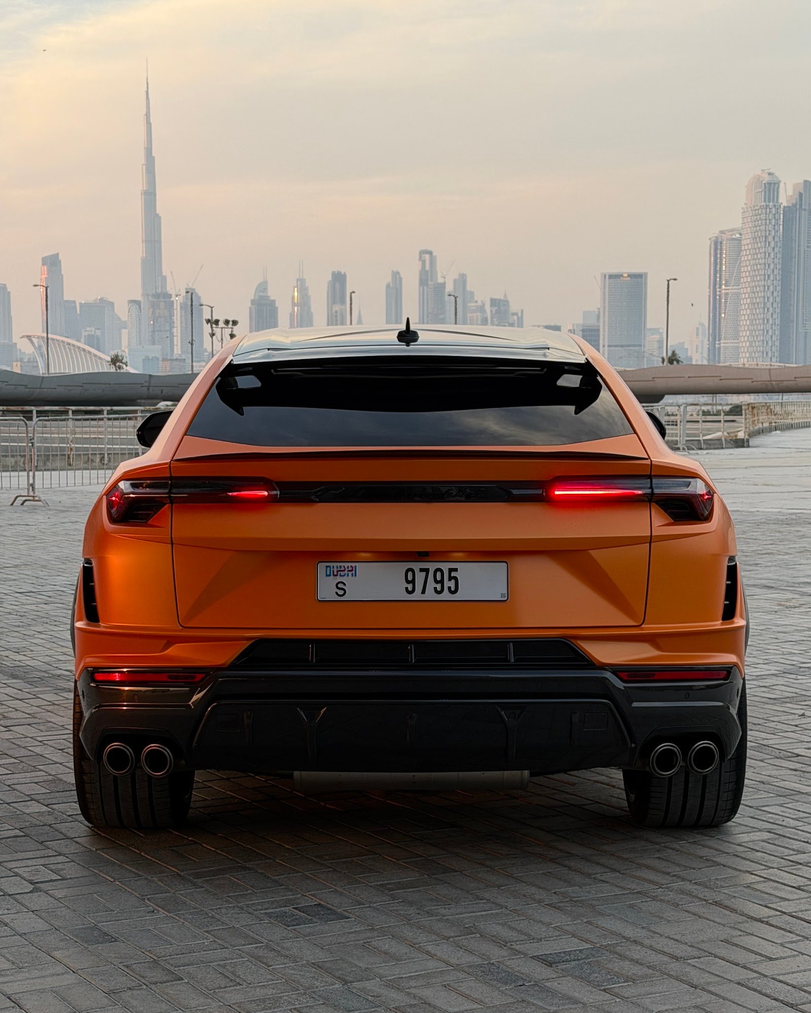 Rent Lamborghini Urus Performante in Dubai (Orange) photo 3