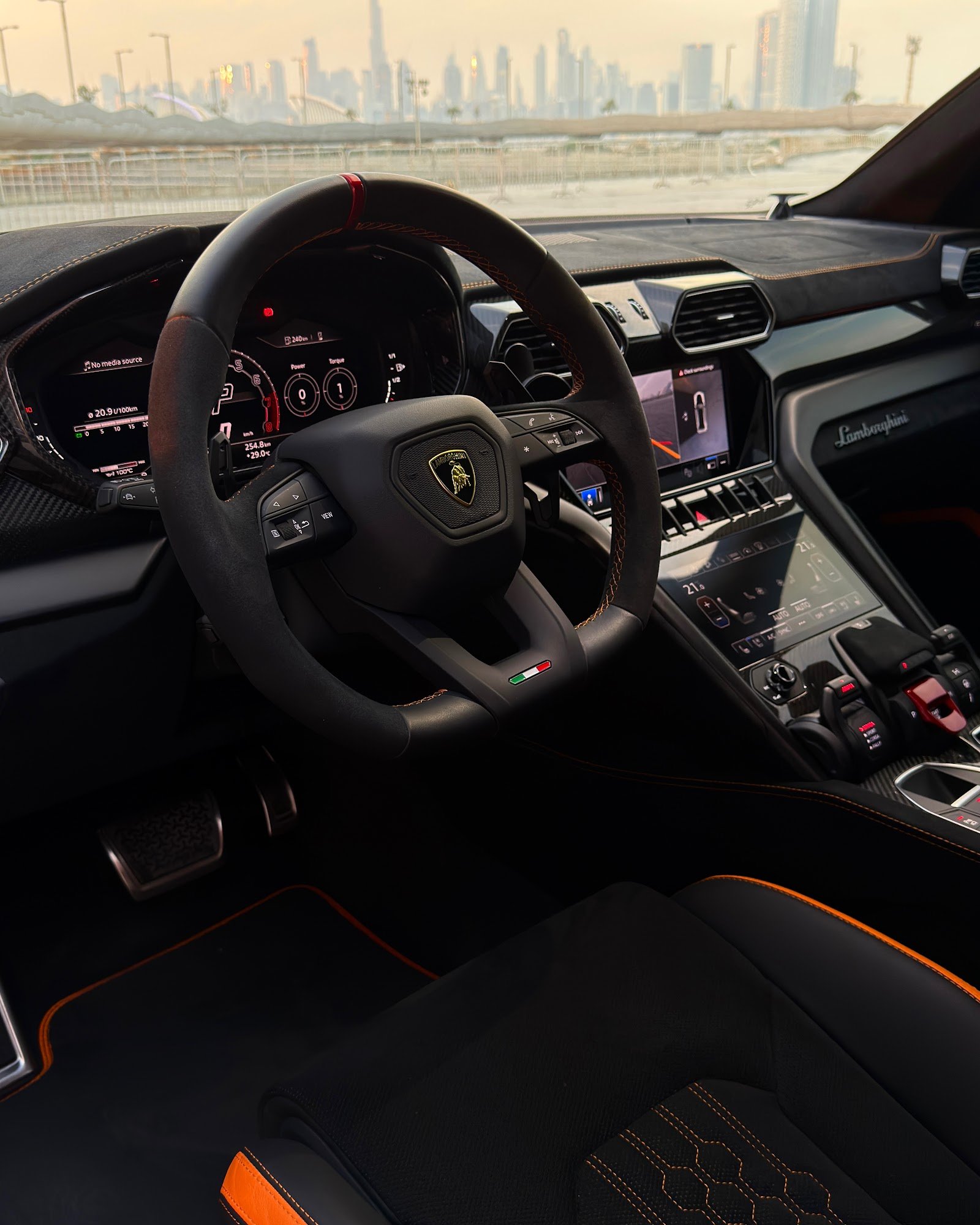 Rent Lamborghini Urus Performante in Dubai (Orange) photo 7
