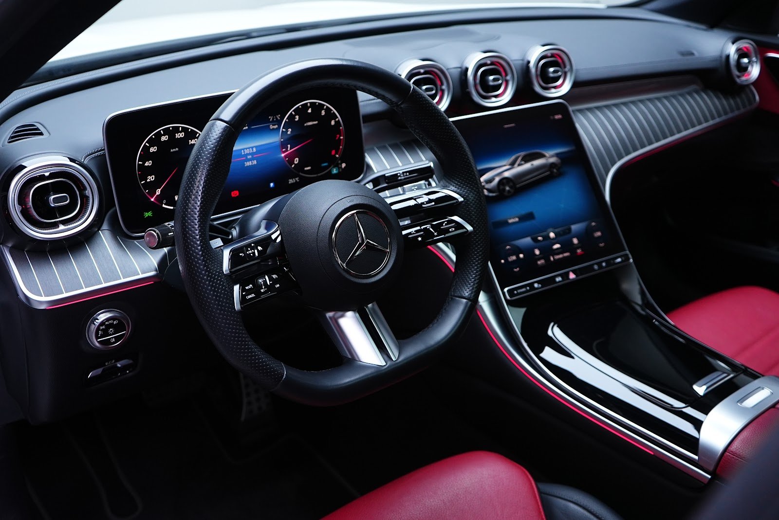 Rent Mercedes-Benz C200 in Dubai photo 8