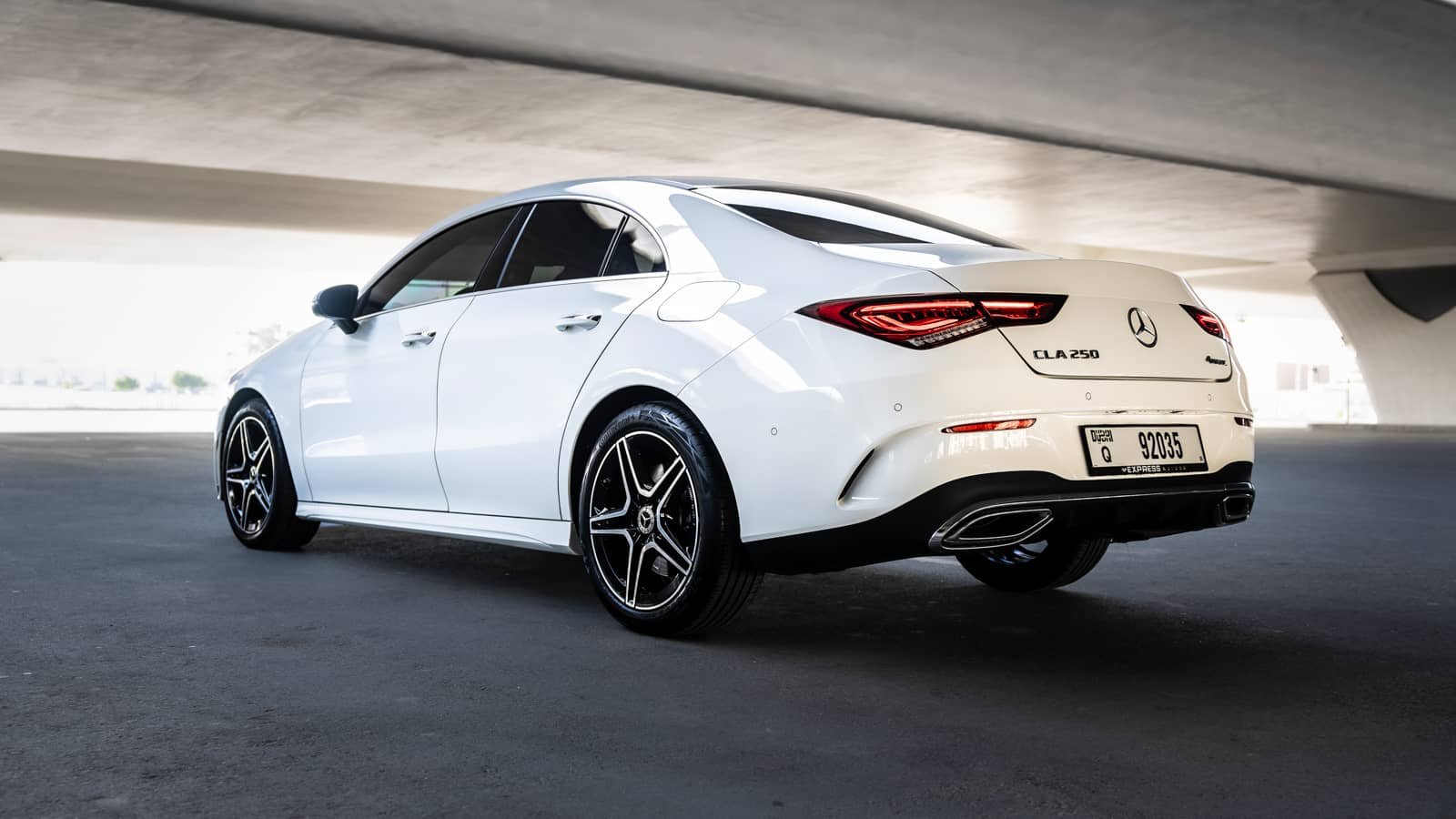 Rent Mercedes-Benz CLA250 in Dubai photo 3