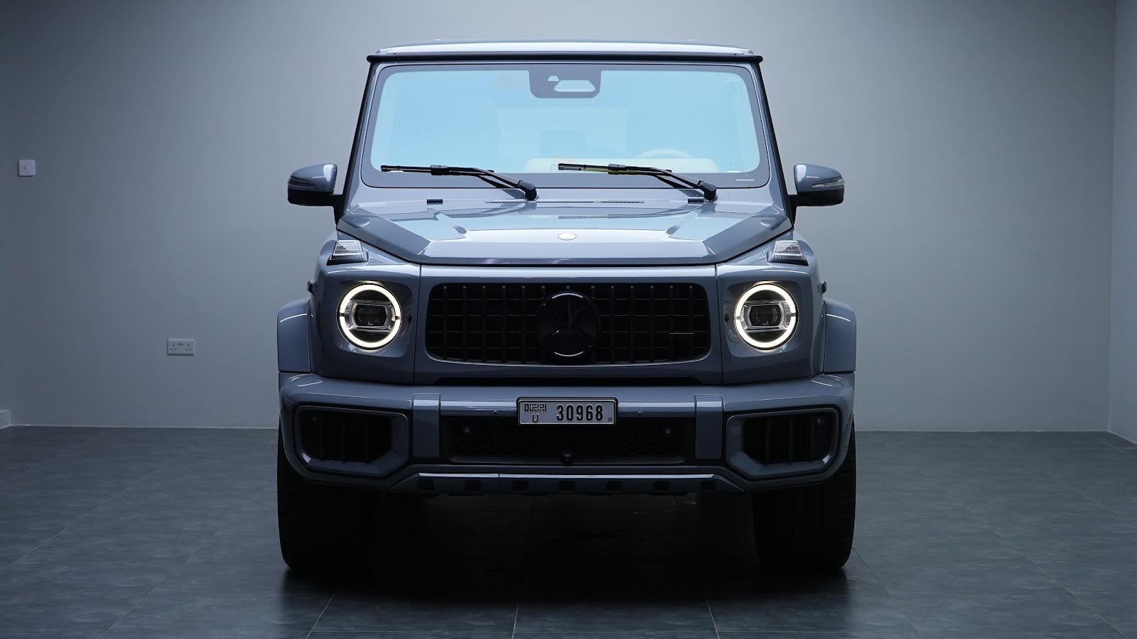 Rent 2025 Mercedes-Benz G63 in Dubai (Nardo Gray) rental in Dubai