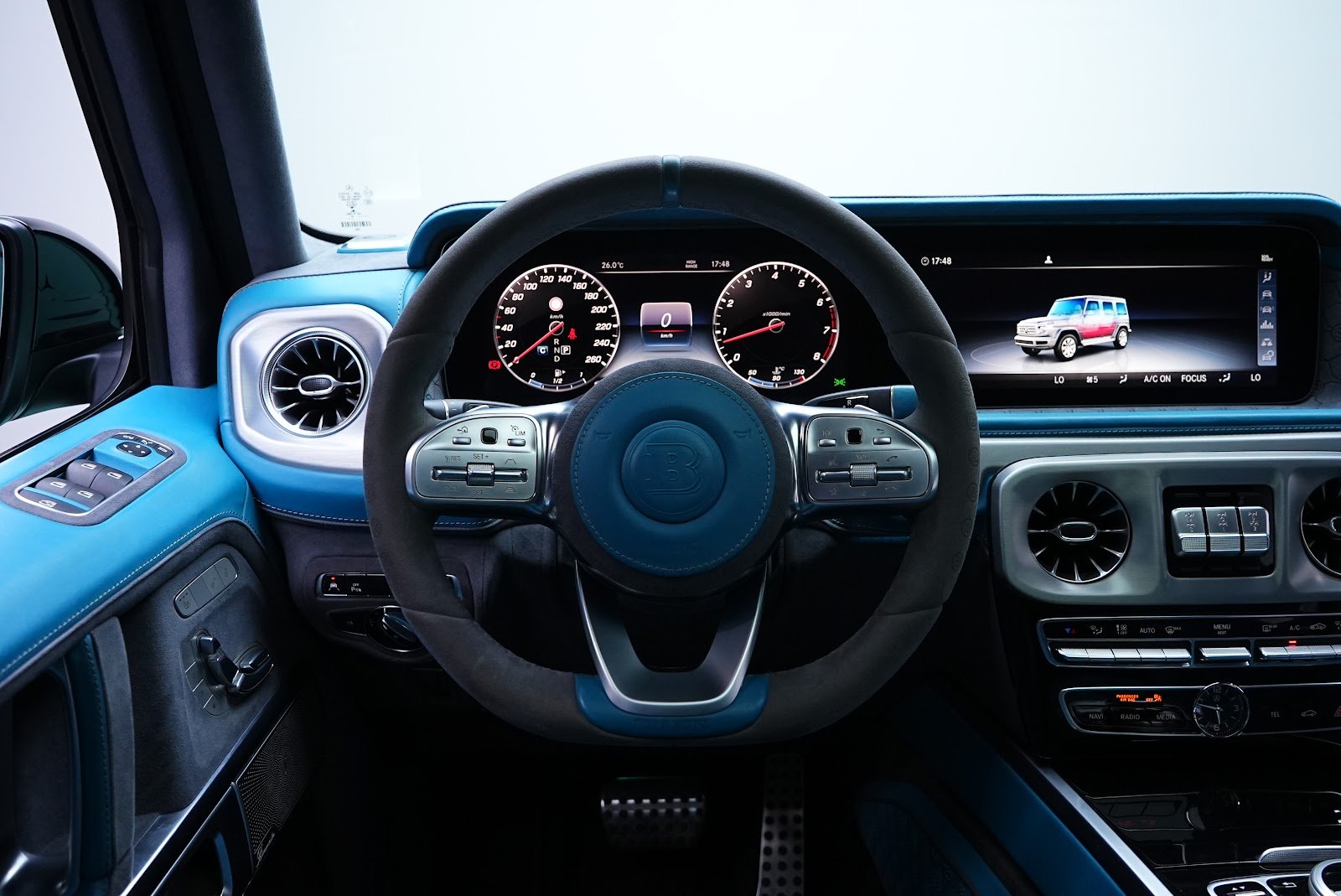 Rent Mercedes-Benz G550 4x4 Brabus in Dubai photo 13