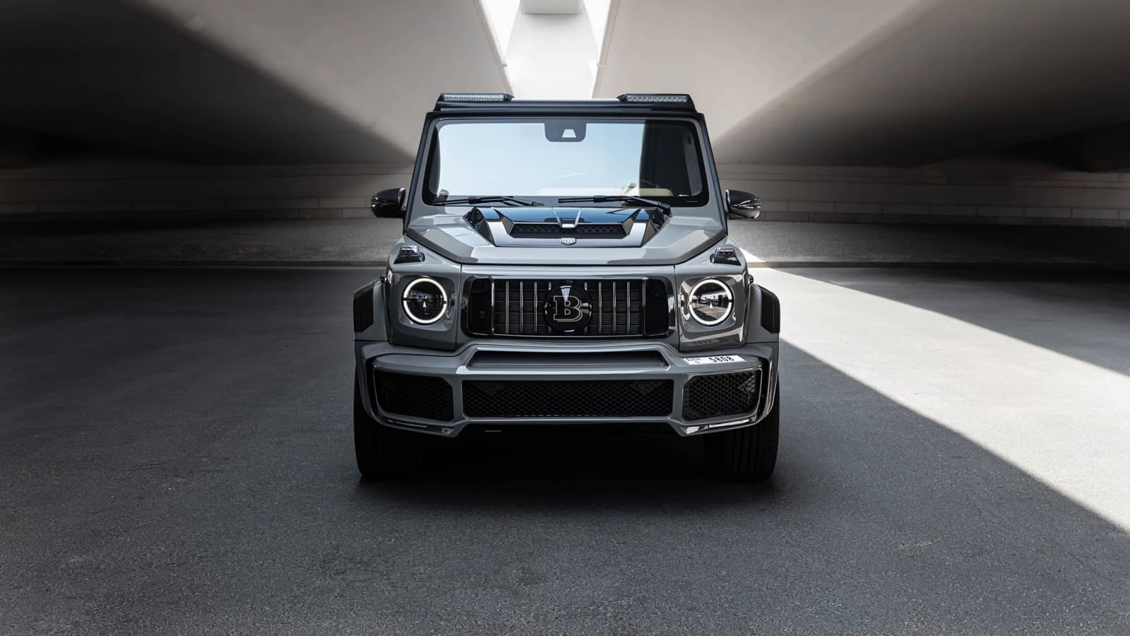 Rent Mercedes-Benz G800 Brabus in Dubai (Gray) rental in Dubai