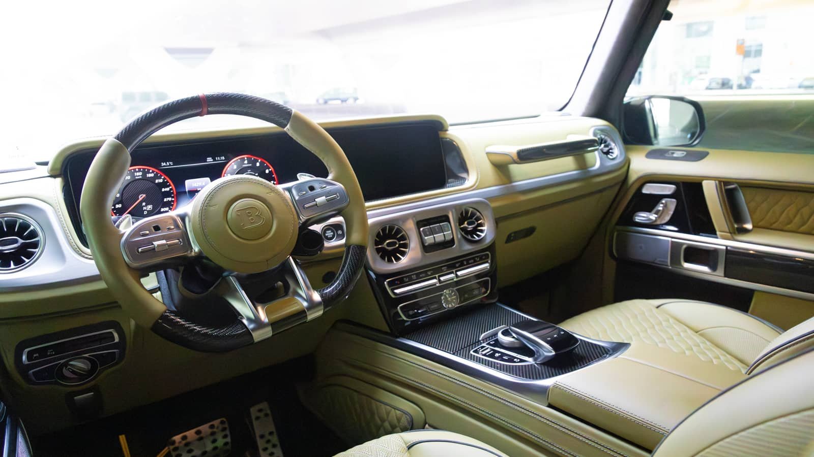 Rent Mercedes-Benz G800 Brabus in Dubai (Gray) photo 8