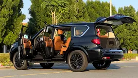 Hire 2024 Infiniti QX80 in Al Barsha 1 photo 2