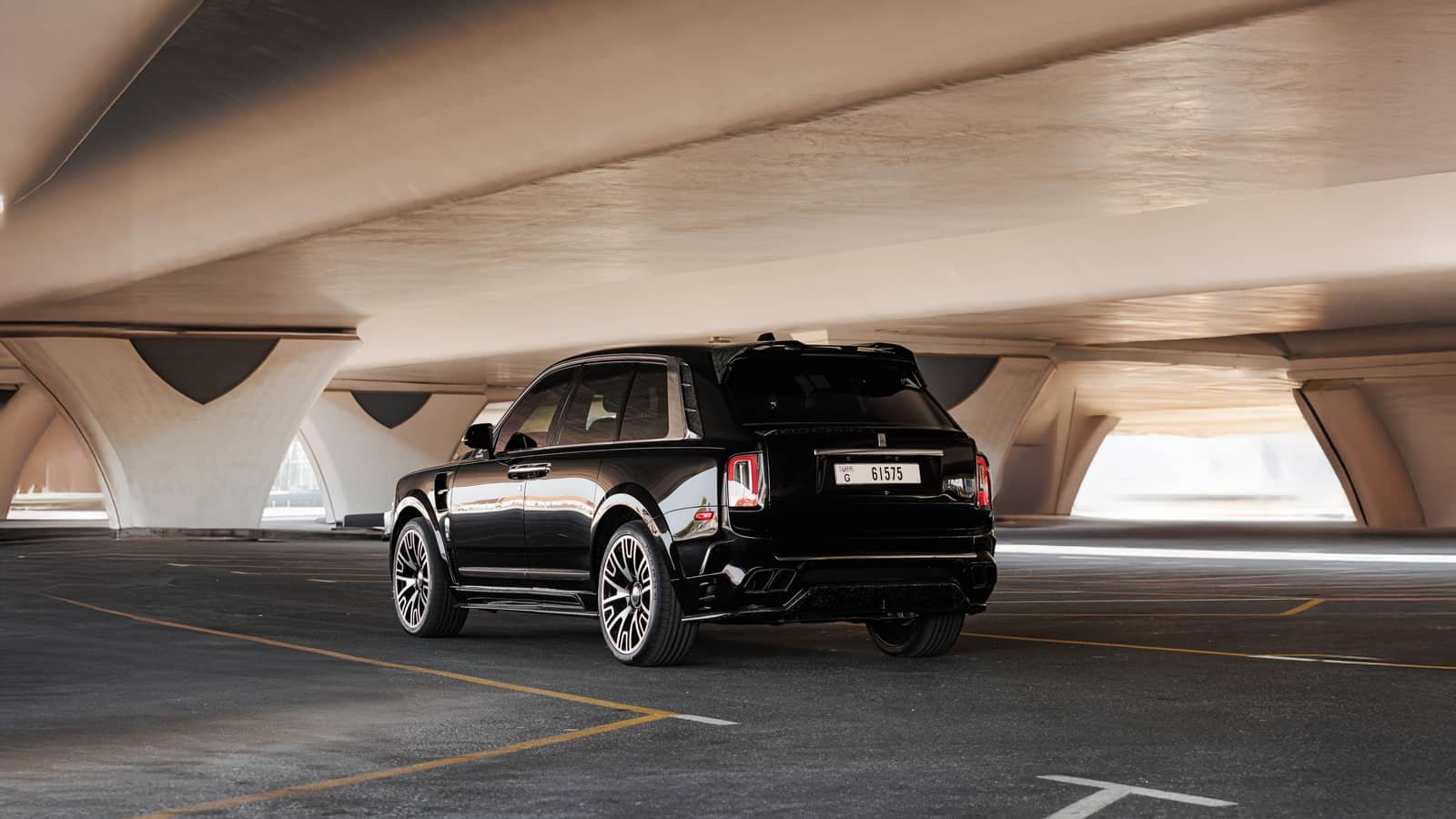 Rent Rolls-Royce Cullinan Mansory in Dubai photo 5