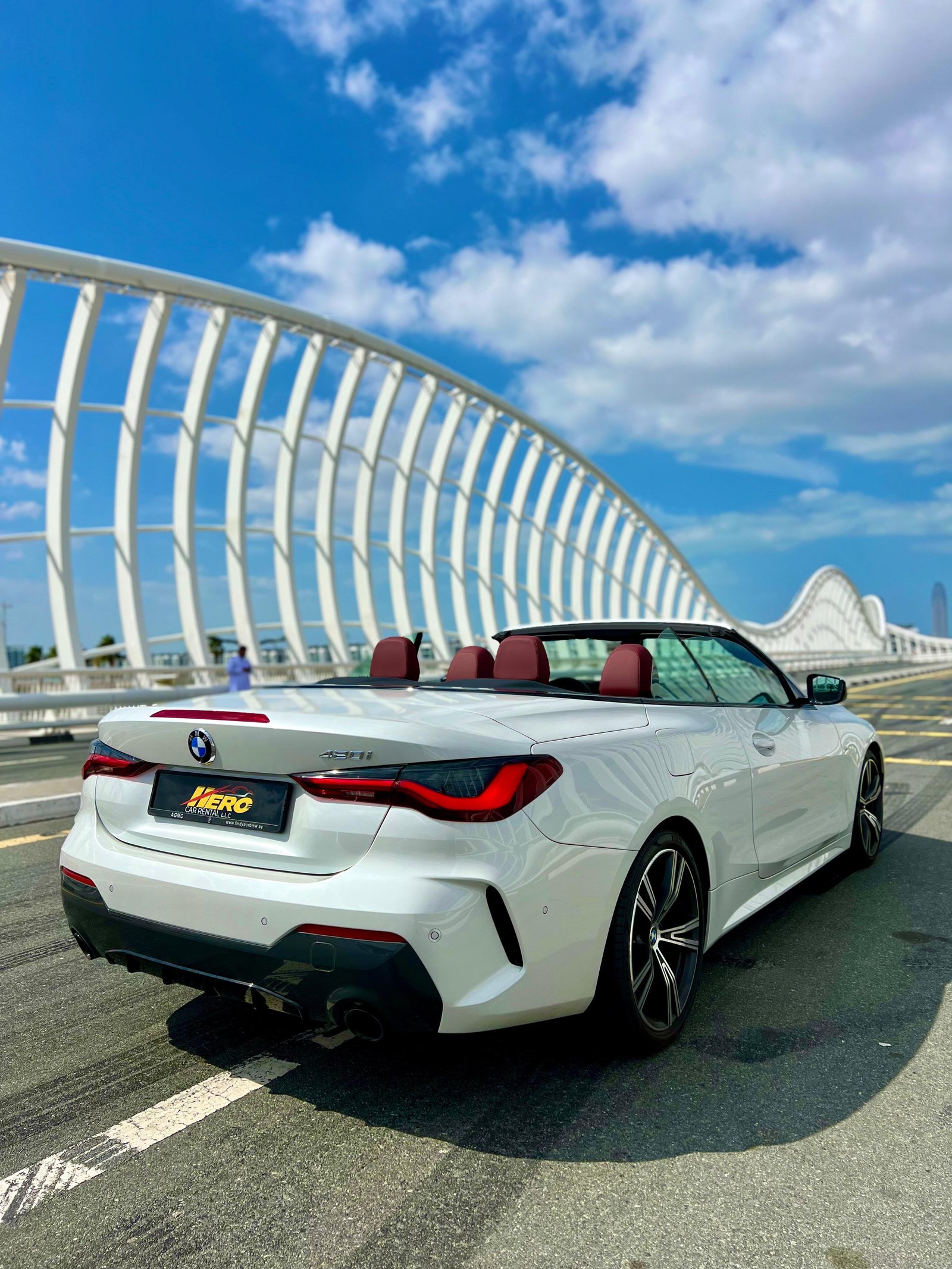 2025 BMW 420i Convertible for Rent in Dubai photo 2