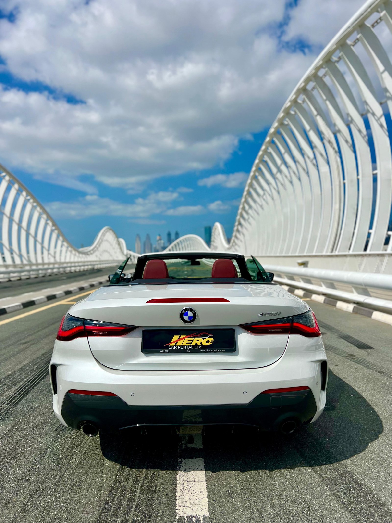 2025 BMW 420i Convertible for Rent in Dubai photo 3