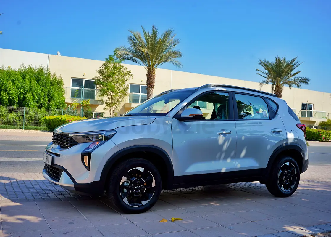 Rent a 2024 Kia Sonet in International City rental in International City, Dubai