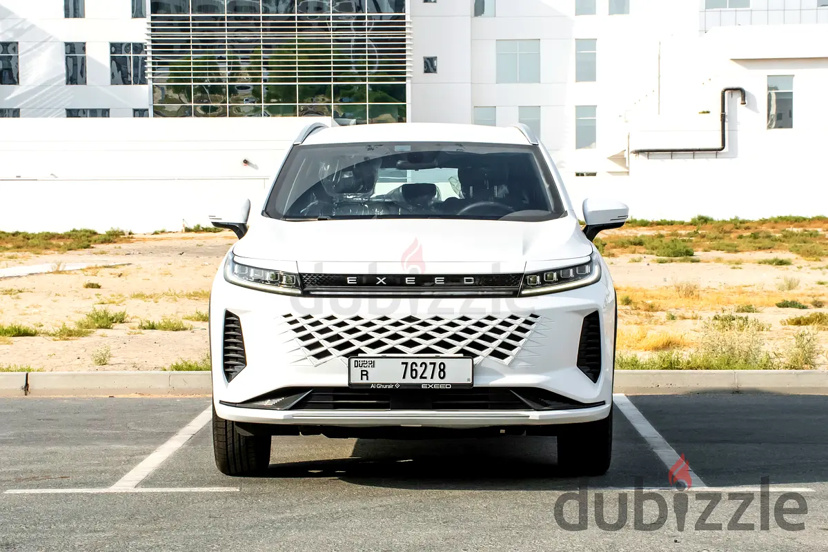 2026 Exeed LX for Rent in Downtown Dubai (White) rental in Downtown Dubai, Dubai