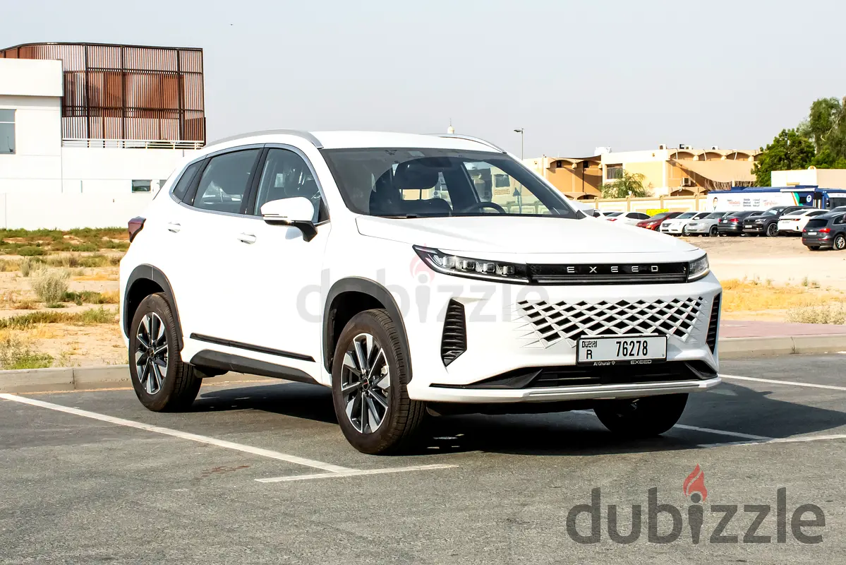 2026 Exeed LX for Rent in Downtown Dubai (White) photo 2
