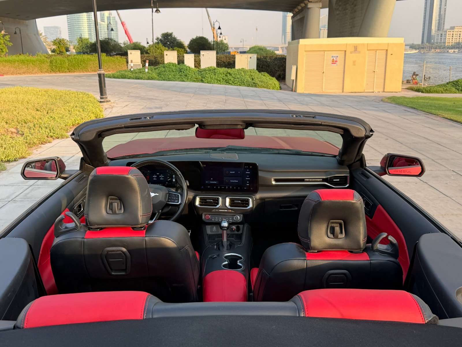 Ford Mustang Convertible Rental in Dubai photo 6