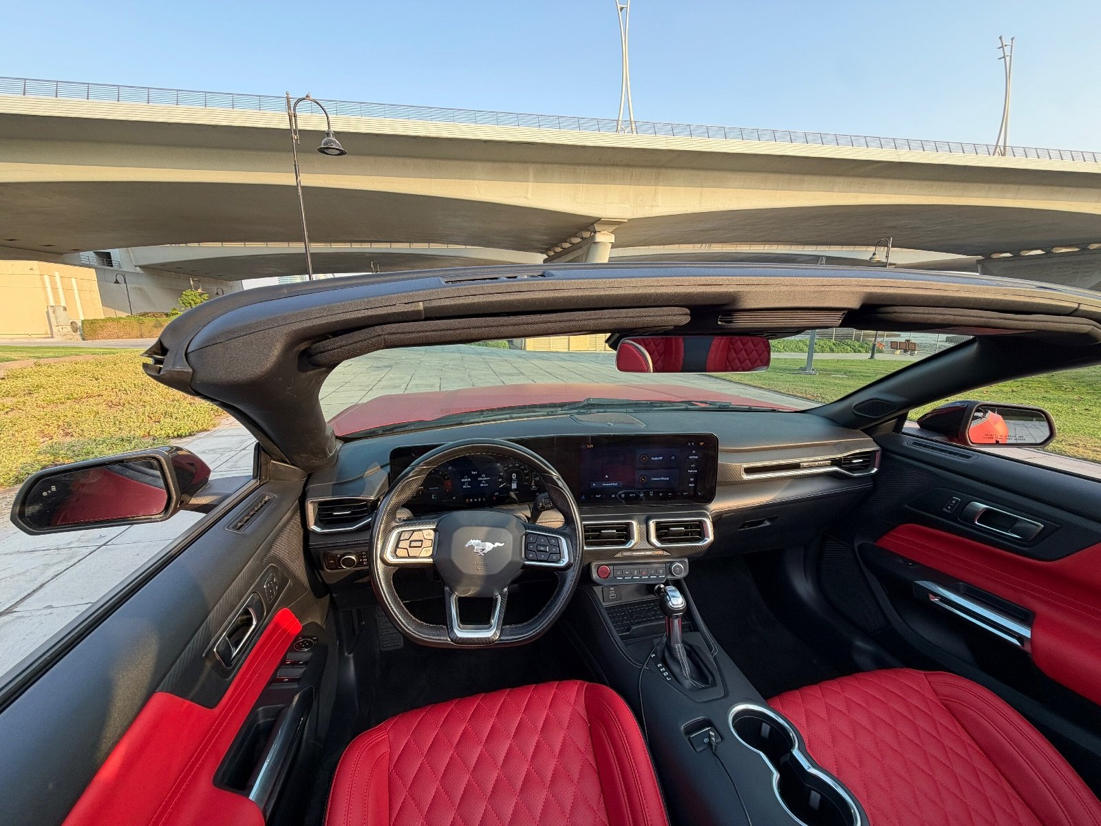 Ford Mustang Convertible Rental in Dubai photo 7