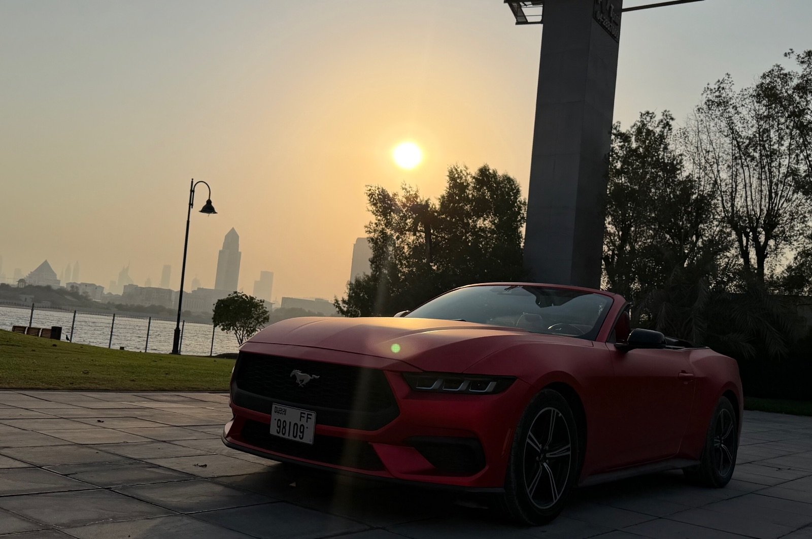 Ford Mustang Convertible Rental in Dubai photo 8