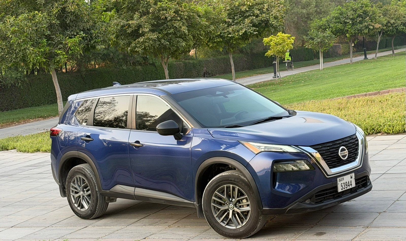 Hire Nissan X-Trail in Dubai (Blue, Automatic, VERONA A) rental in Dubai