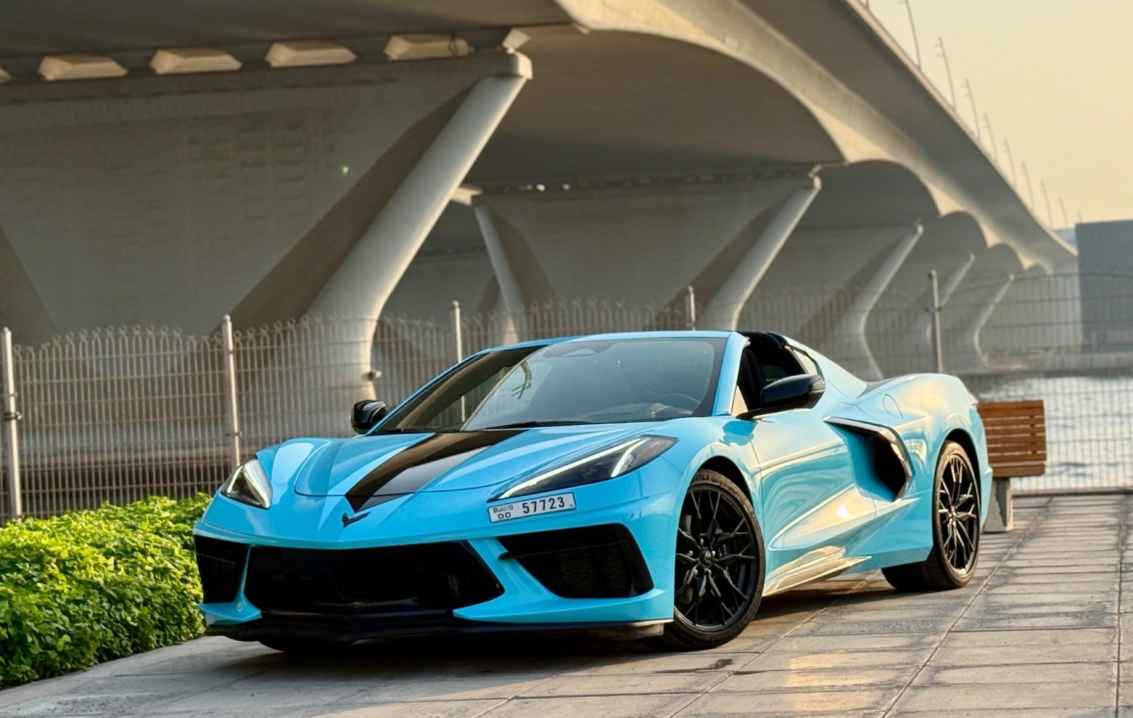 2024 Chevrolet Corvette C8 Convertible Rental in Dubai photo 2