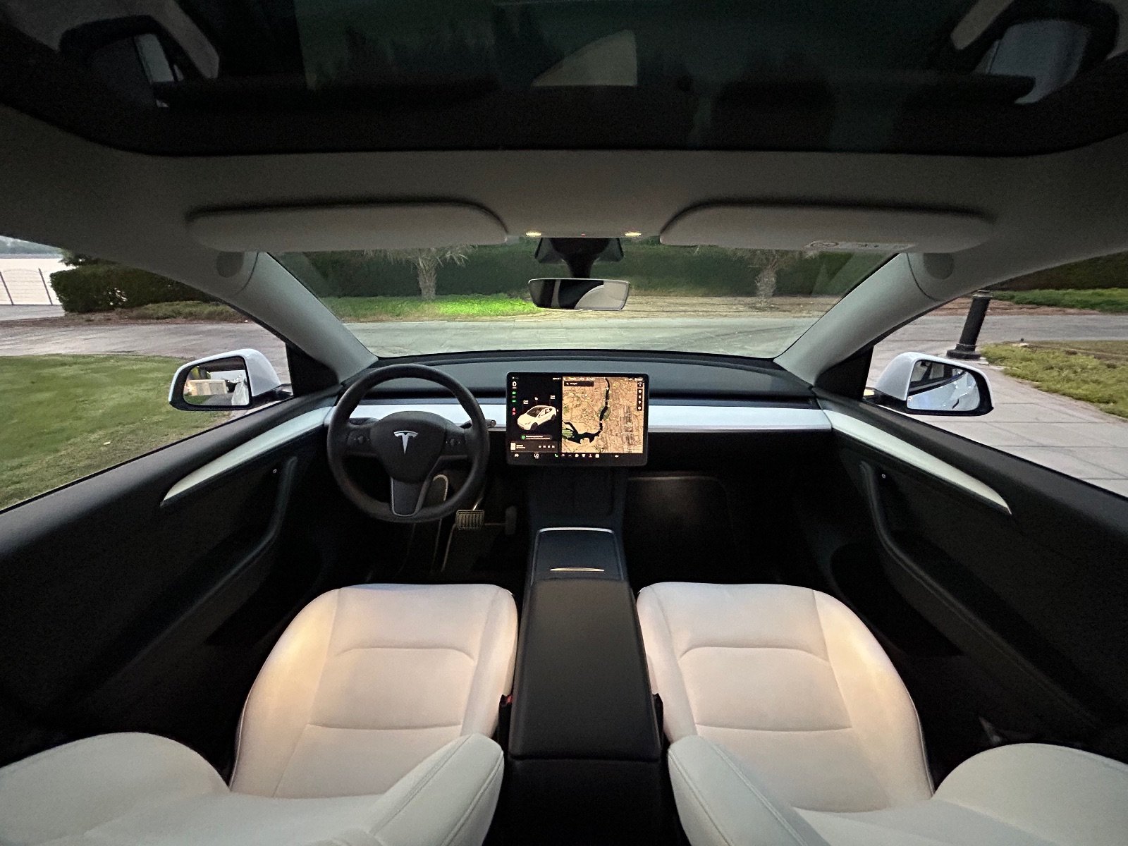 Tesla Model Y Long Range Rental in Dubai photo 6