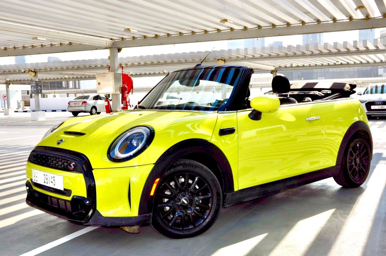 Hire MINI Cooper S Convertible in Dubai rental in Dubai