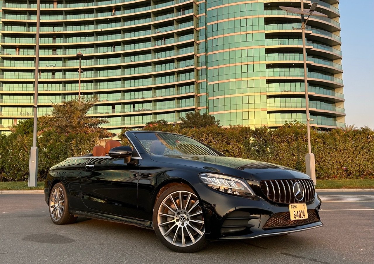 Mercedes-Benz C300 Cabriolet for Rent in Dubai rental in Dubai