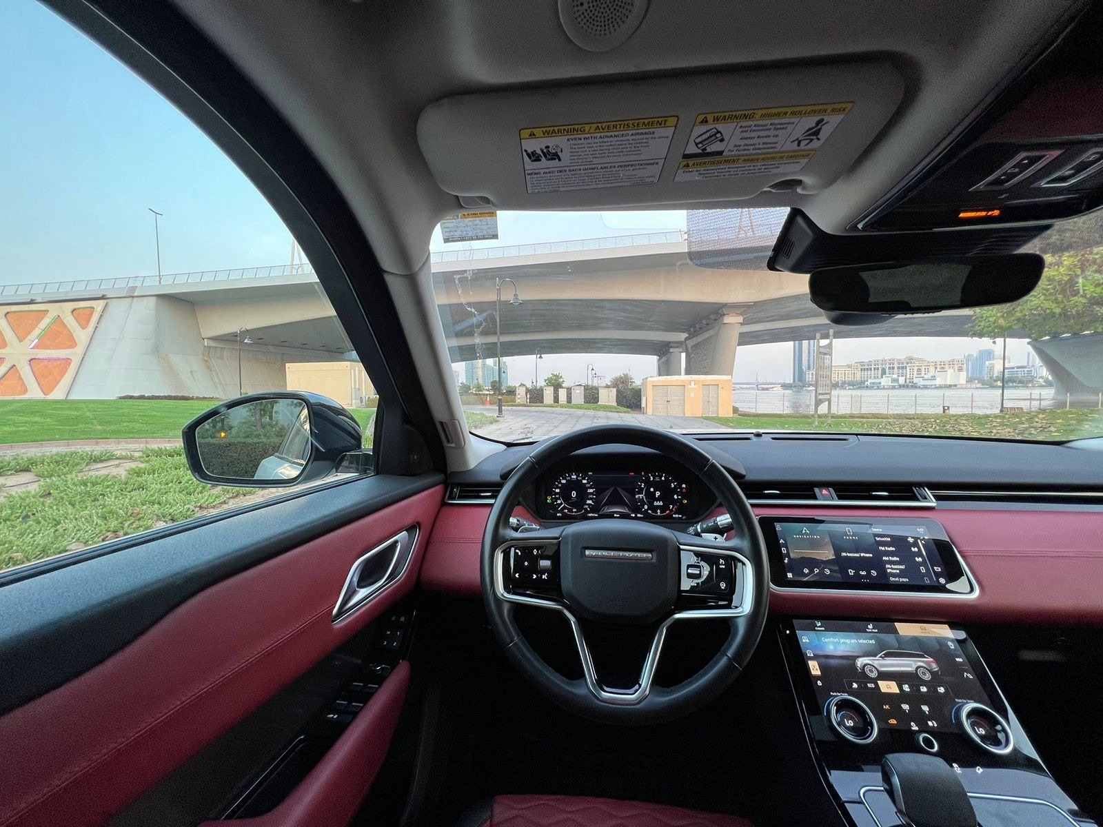 Rent a Land Rover Range Rover Velar Dynamic in Dubai photo 9
