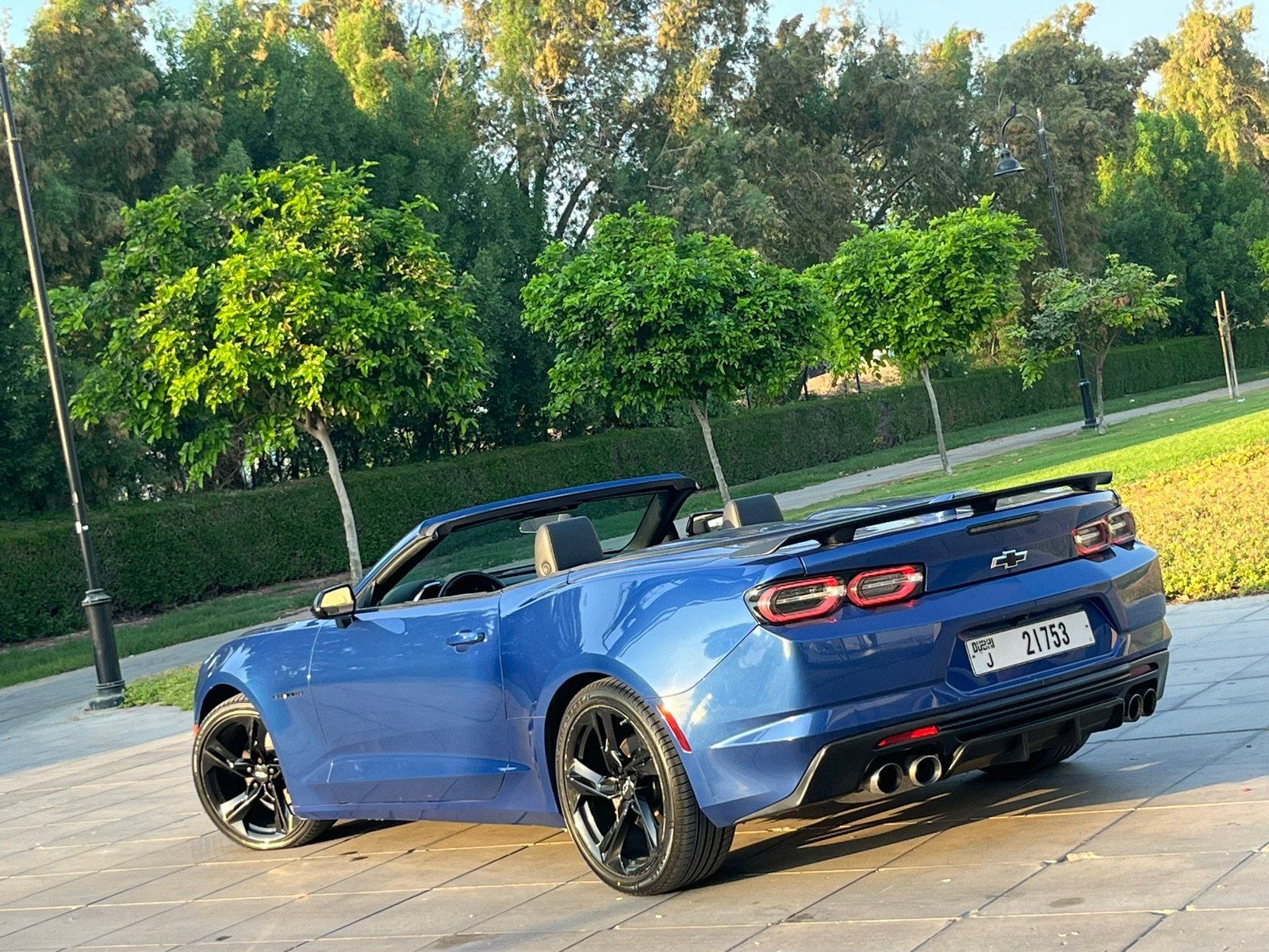 Rent 2023 Chevrolet Camaro RS Convertible in Dubai photo 2