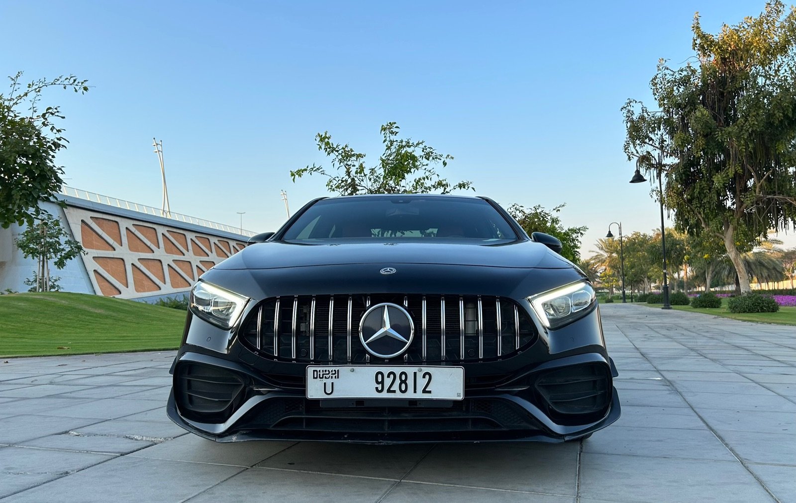 Rent a Mercedes-Benz A220 in Dubai photo 3