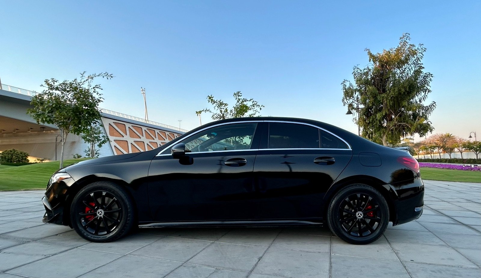 Rent a Mercedes-Benz A220 in Dubai photo 4
