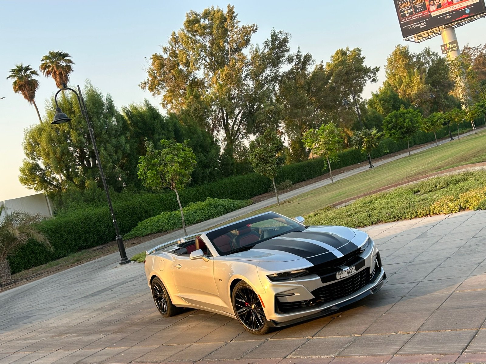 Rent a Chevrolet Camaro RS Convertible in Dubai rental in Dubai