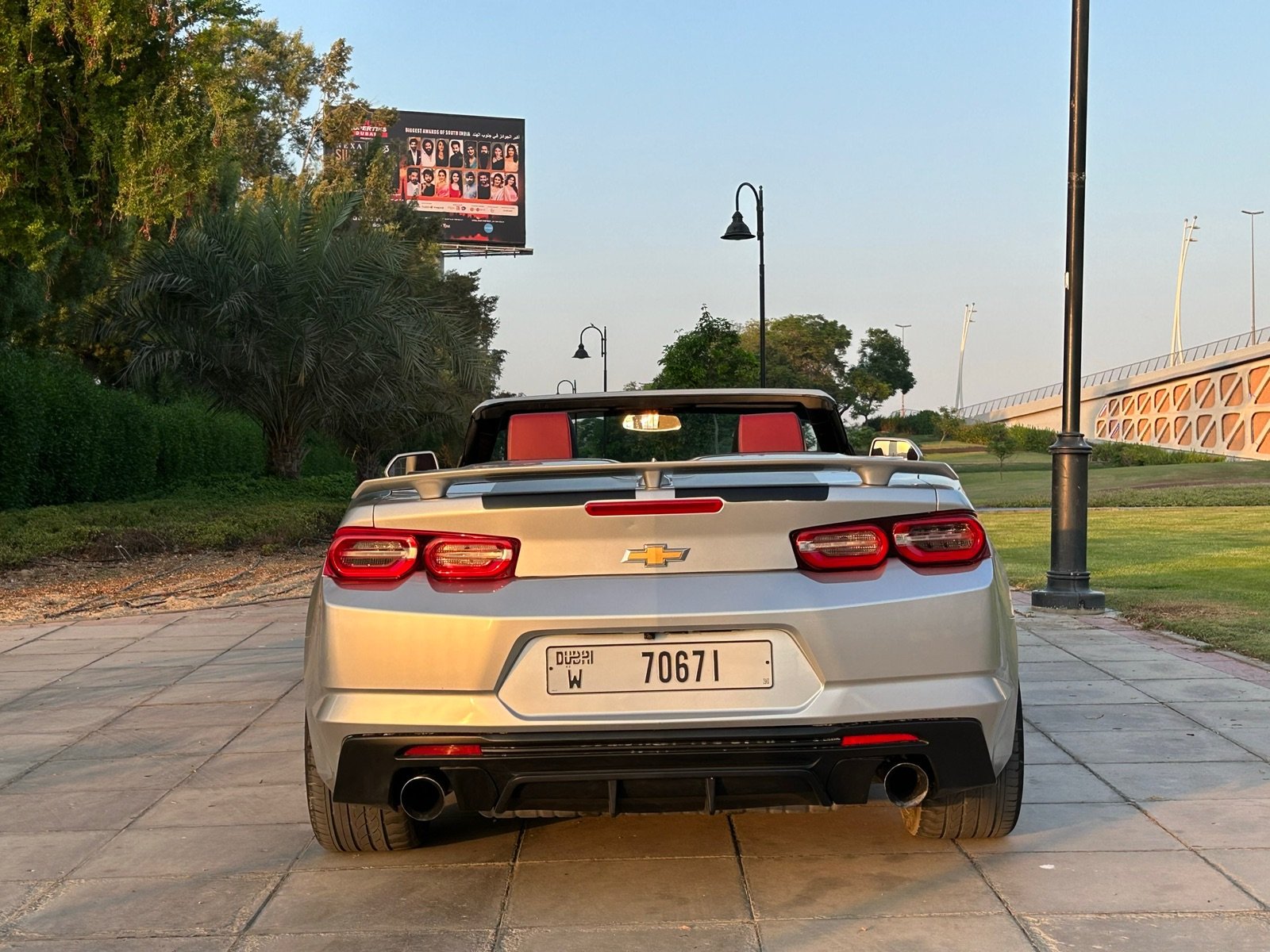 Rent a Chevrolet Camaro RS Convertible in Dubai photo 5