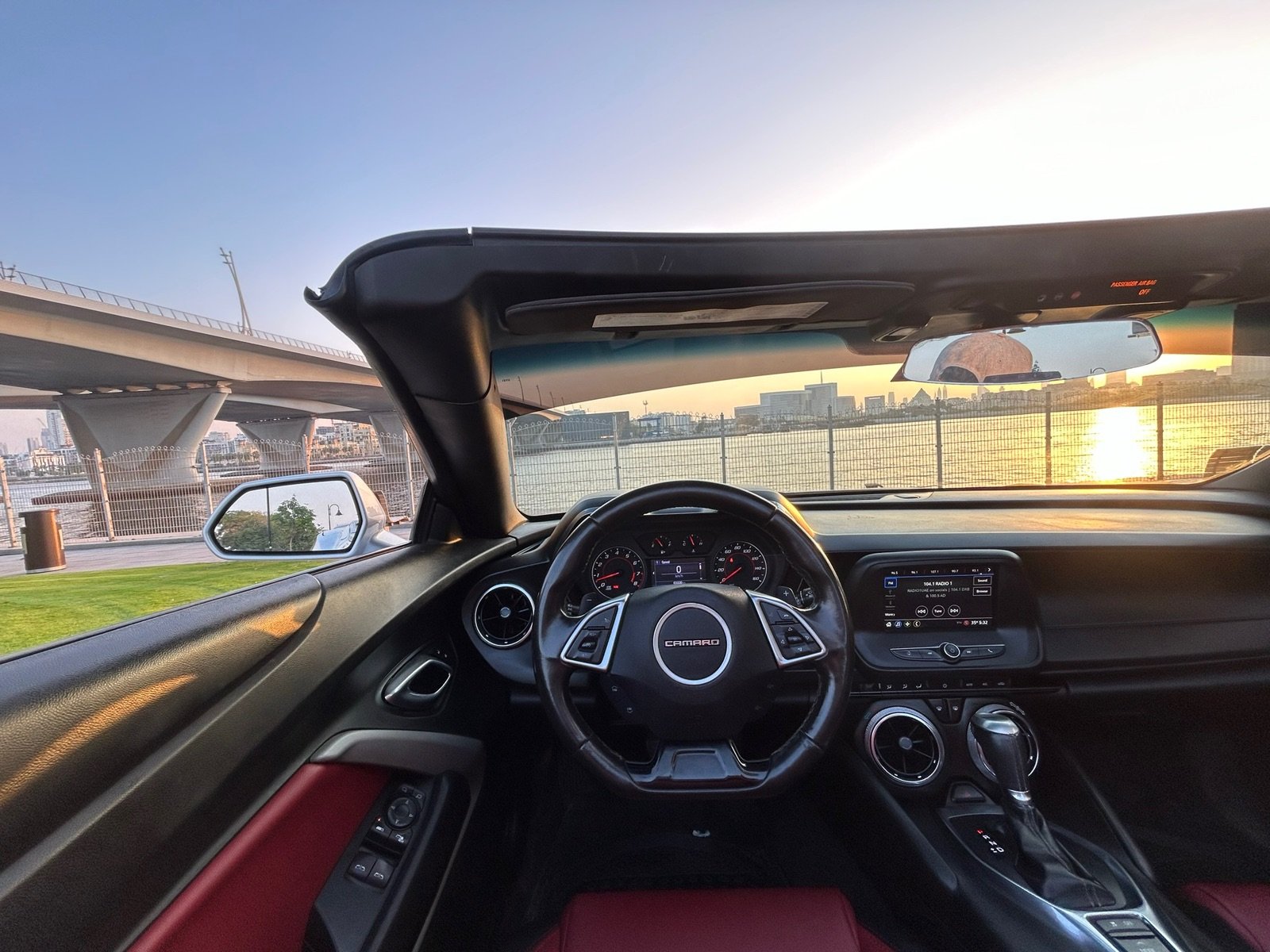 Rent a Chevrolet Camaro RS Convertible in Dubai photo 7