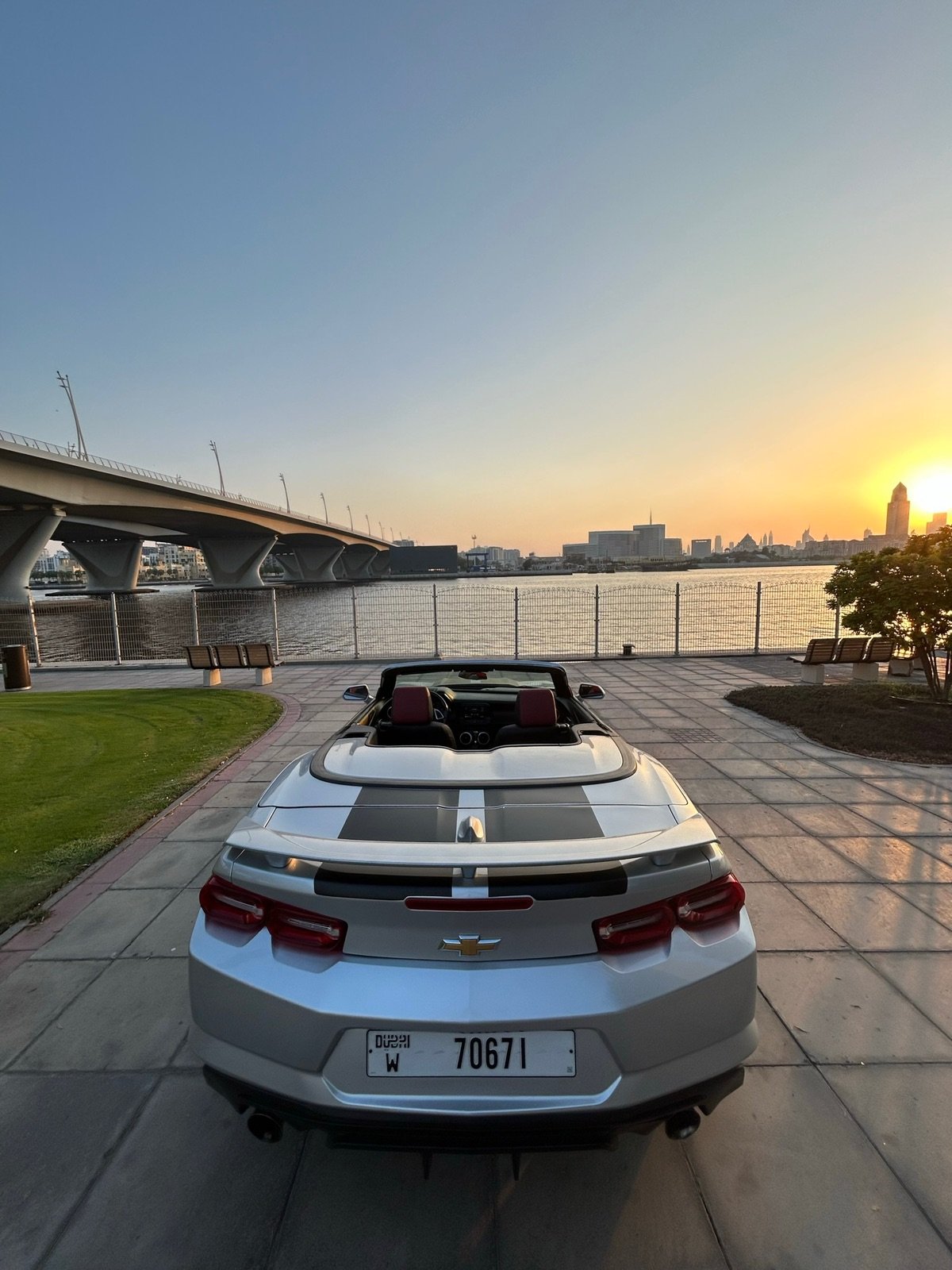 Rent a Chevrolet Camaro RS Convertible in Dubai photo 8