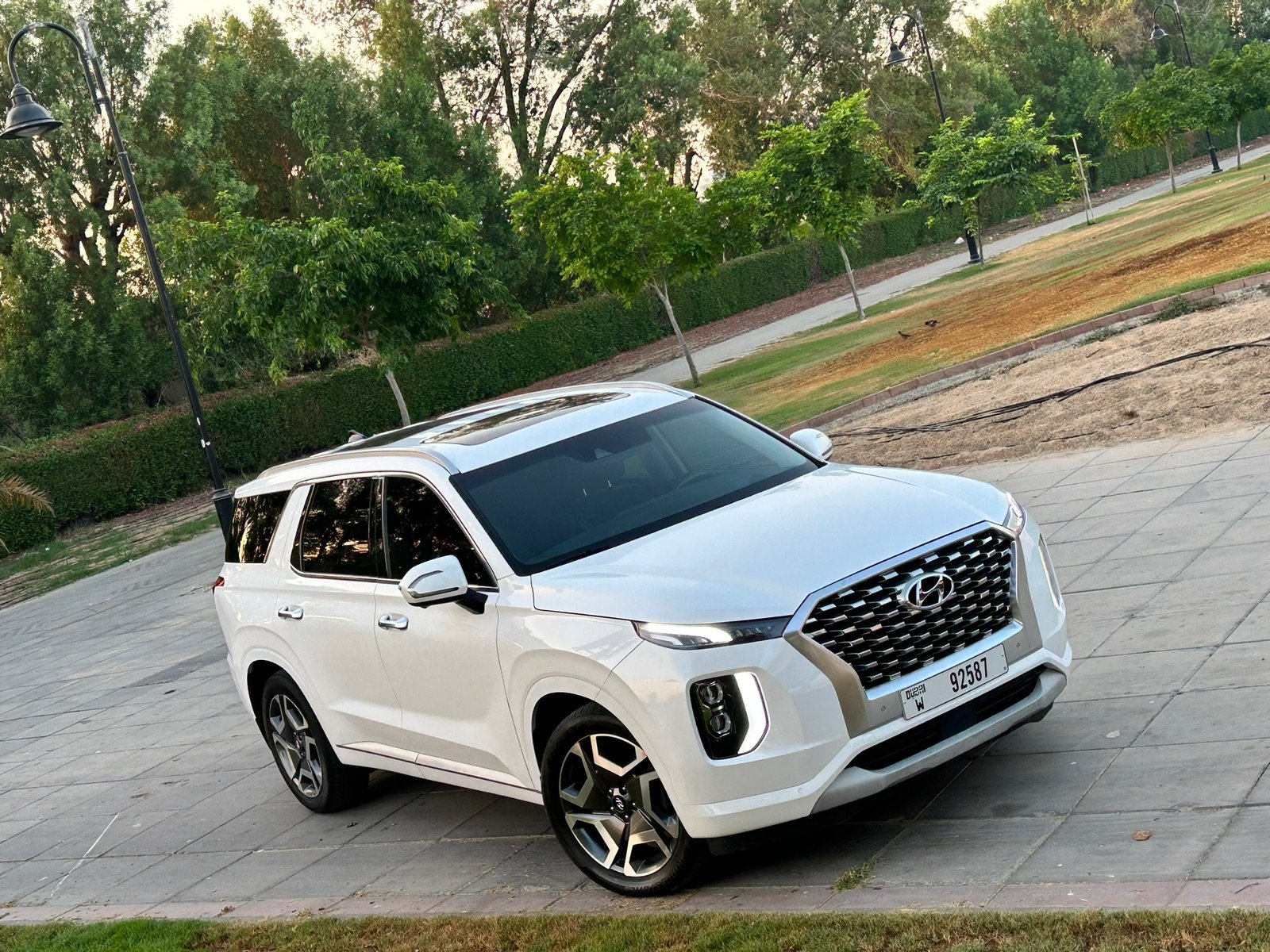 Hire Hyundai Palisade VIP in Dubai rental in Dubai