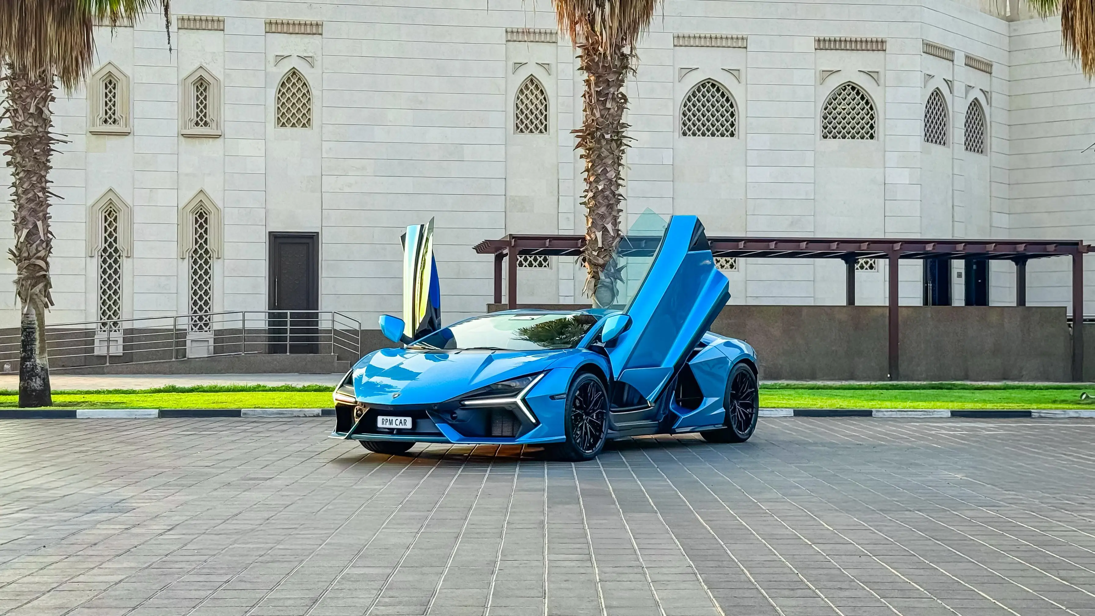 2024 Lamborghini Revuelto Blue Rental in Dubai rental in Al Quoz 3, Dubai
