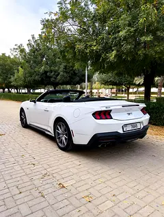 2024 Ford Mustang for Rent in Al Barsha 1 (White) photo 5