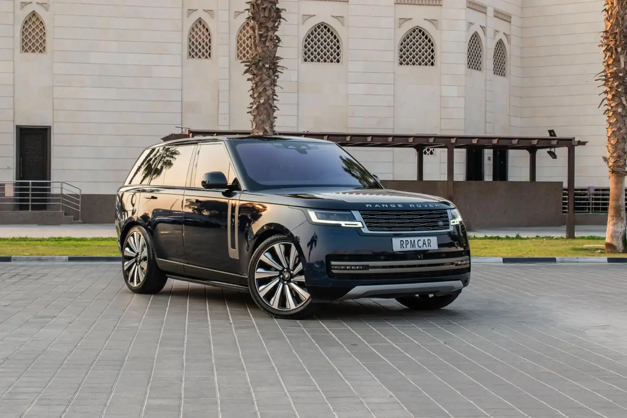 2023 Land Rover Range Rover Vogue Blue for Rent in Dubai rental in Al Quoz 3, Dubai