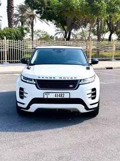 Rent 2025 Land Rover Range Rover Evoque in Al Barsha 1 — Daily, Weekly & Monthly Hire rental in Al Barsha 1, Dubai