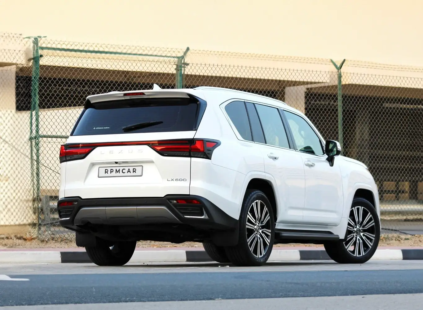 Rent a 2024 Lexus LX600 White in Dubai photo 2