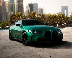 Rent 2024 BMW M4 in Umm Ramool — No-Deposit Options Available rental in Umm Ramool, Dubai
