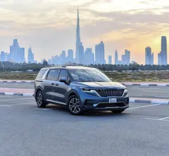 Rent a 2024 Kia Carnival in Al Garhoud | Free Delivery in Al Garhoud rental in Al Garhoud, Dubai