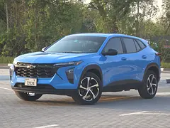 2024 Chevrolet Trax for Rent in Al Mamzar Front (Blue) photo 3